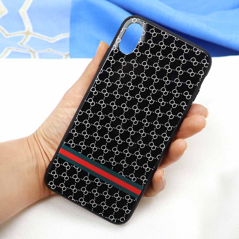 قاب پشت گلسی طرح GUUCI آیفون iPhone XS Max