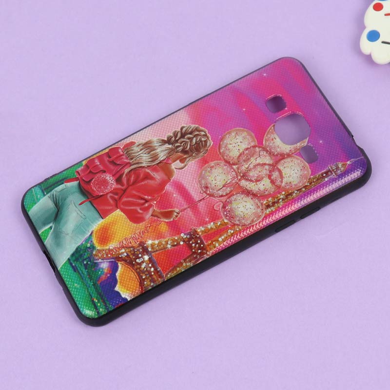 قاب فانتزی برجسته دخترانه سامسونگ Galaxy Grand Prime سری 3