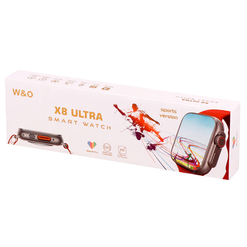 ساعت هوشمند W&O X8 ULTRA 49mm