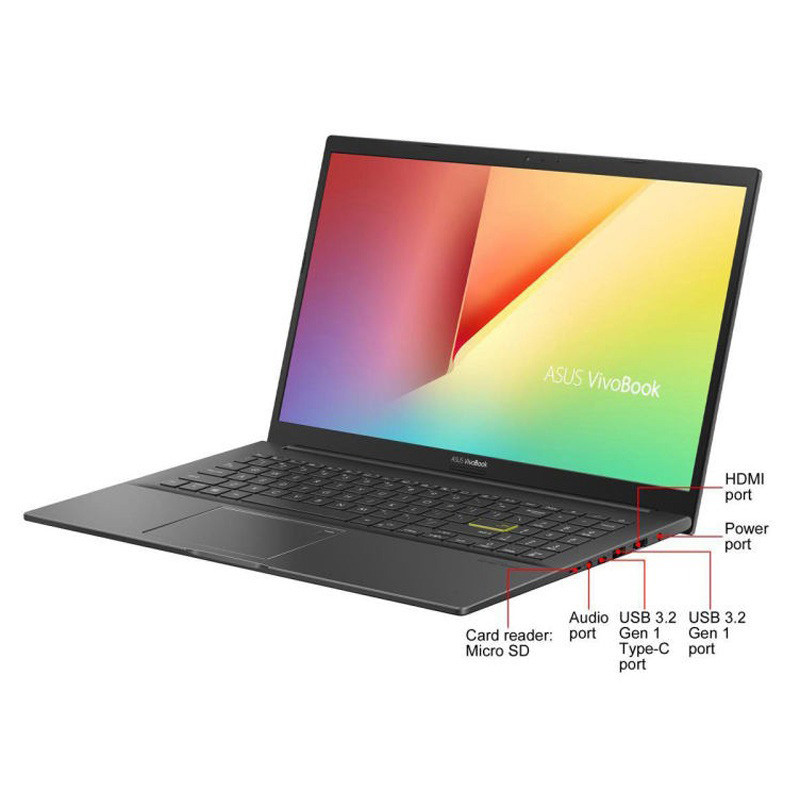 لپ تاپ Asus Vivobook 15 K513EP Core i5 (1135G7) 8GB 512GB SSD NVIDIA 2GB 15.6" FHD