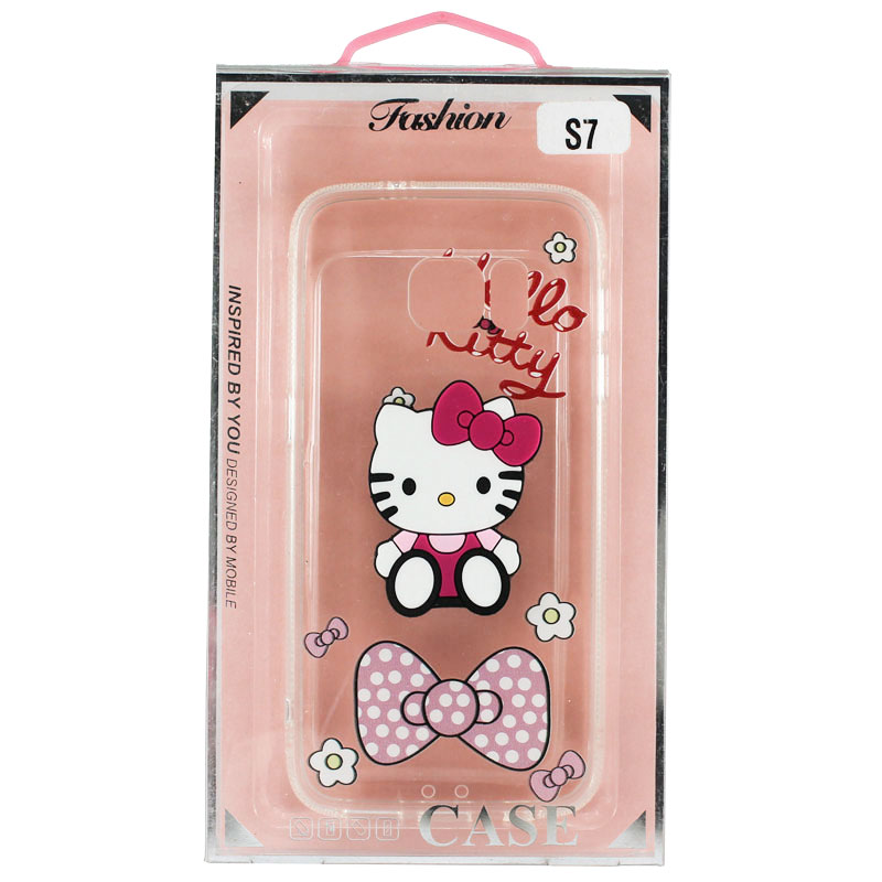 قاب ژله ای طرح دار عروسکی Samsung S7