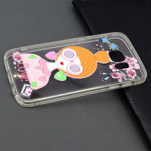 قاب ژله ای طرح دار عروسکی Samsung S7