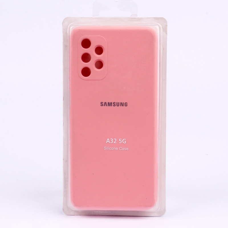 قاب سیلیکونی اصلی زیربسته سامسونگ Galaxy A32 5G محافظ لنزدار