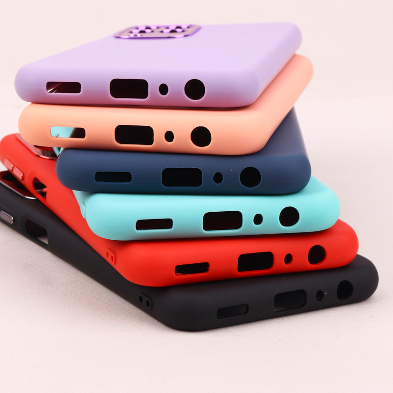 قاب طرح سیلیکونی محافظ لنزدار براق Samsung Galaxy M33