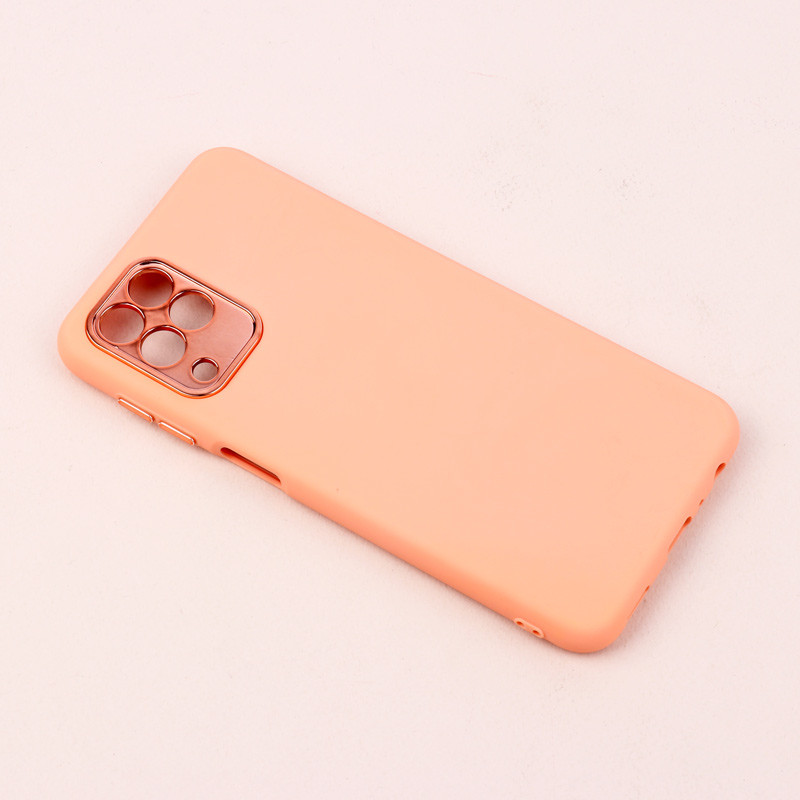 قاب طرح سیلیکونی محافظ لنزدار براق Samsung Galaxy M33