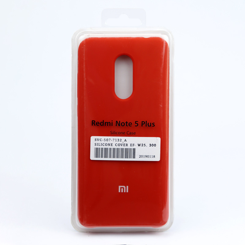 قاب سیلیکونی اصلی Xiaomi Redmi Note 5 Plus