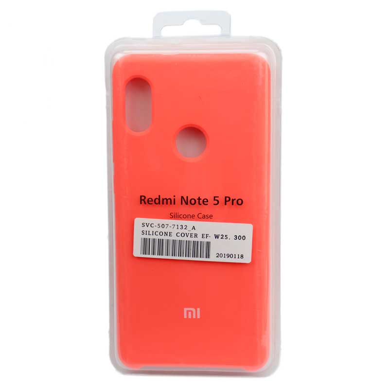 قاب سیلیکونی اصلی Xiaomi Redmi Note 5 Pro