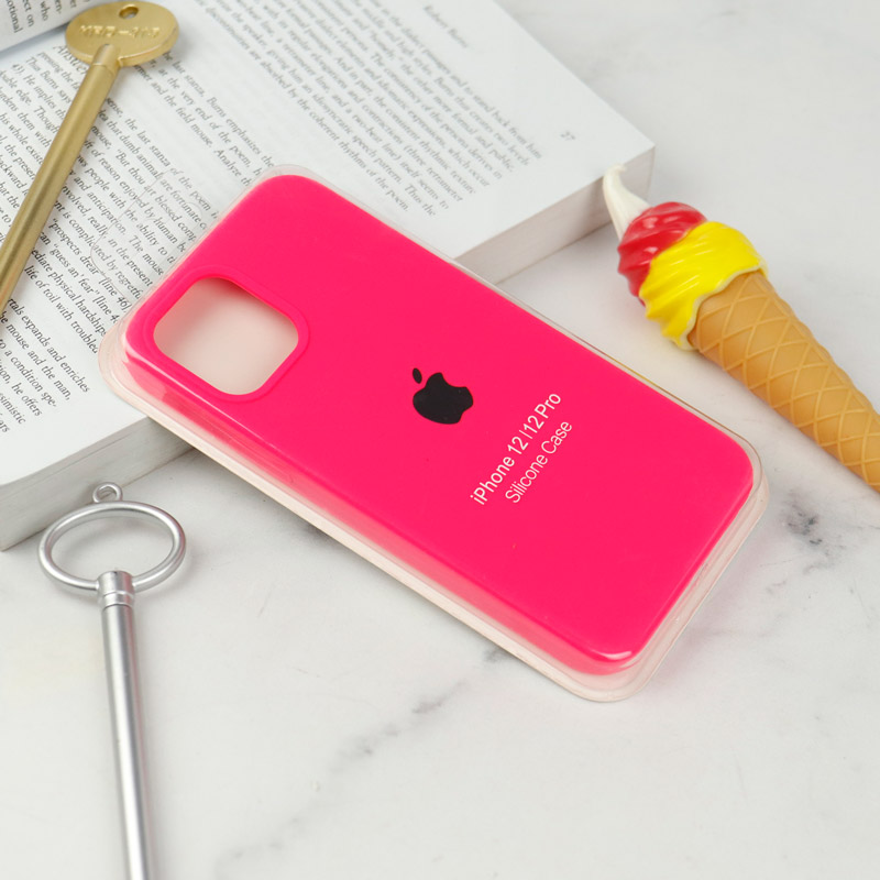 قاب سیلیکونی اصلی زیربسته آیفون iPhone 12 / 12 Pro
