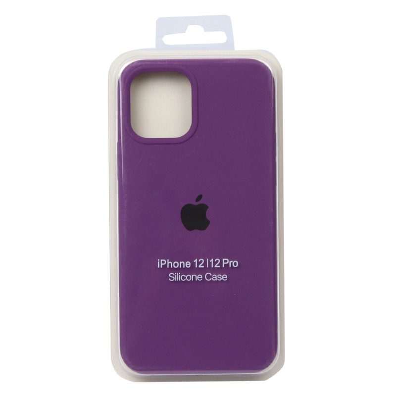 قاب سیلیکونی اصلی زیربسته آیفون iPhone 12 / 12 Pro
