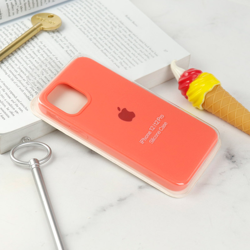 قاب سیلیکونی اصلی زیربسته آیفون iPhone 12 / 12 Pro