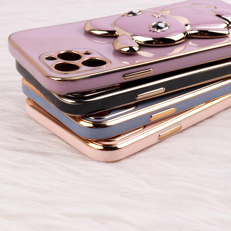 قاب عروسکی Rabbit استندشو محافظ لنزدار iPhone 11 Pro