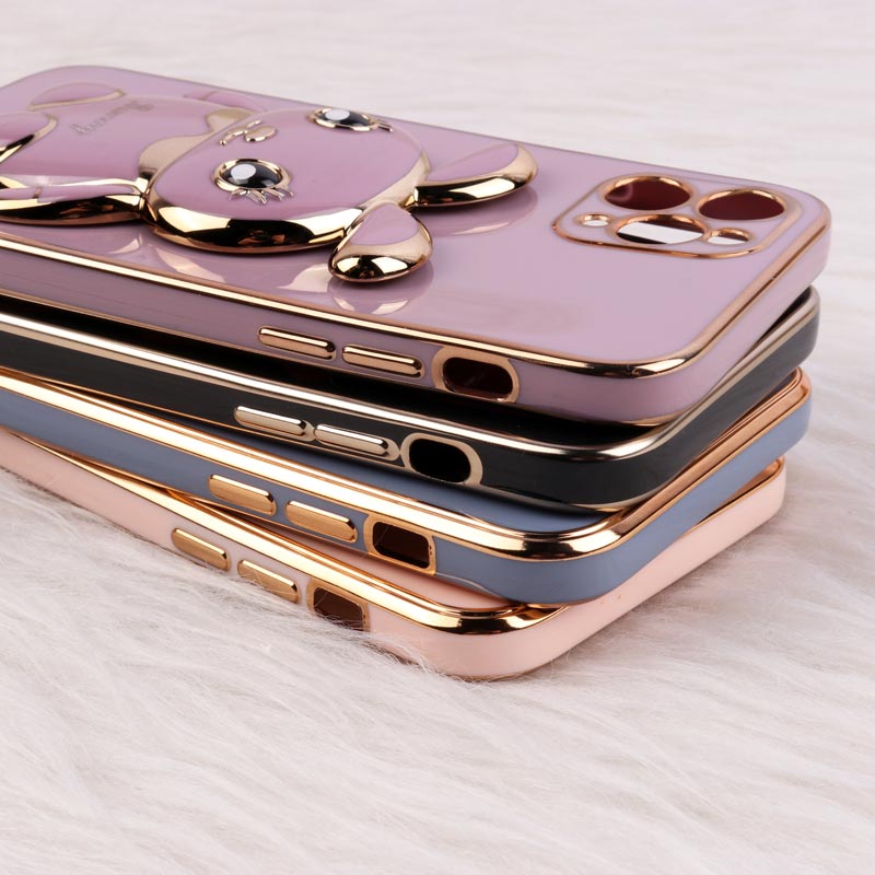 قاب عروسکی Rabbit استندشو محافظ لنزدار iPhone 11 Pro