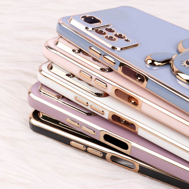 قاب عروسکی Rabbit استندشو محافظ لنزدار Xiaomi Redmi Note 11 Pro