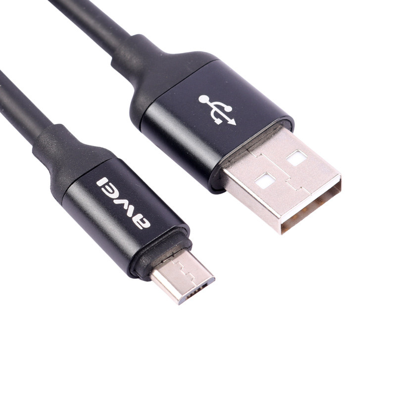 کابل میکرو یو اس بی فست شارژ Awei CL-81 2.4A 1m