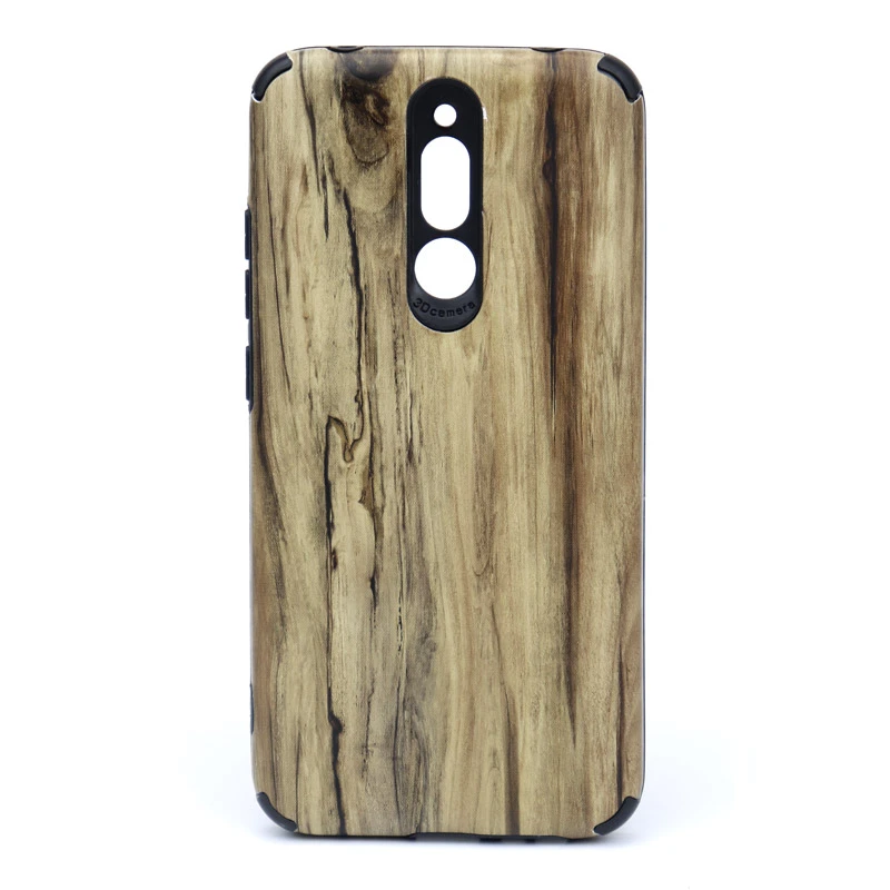 قاب شیائومی Redmi 8 طرح چوب