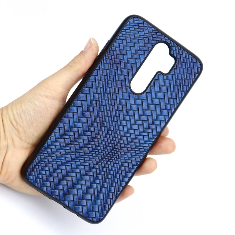 قاب چرمی حصیری 3D شیائومی Redmi Note 8 Pro