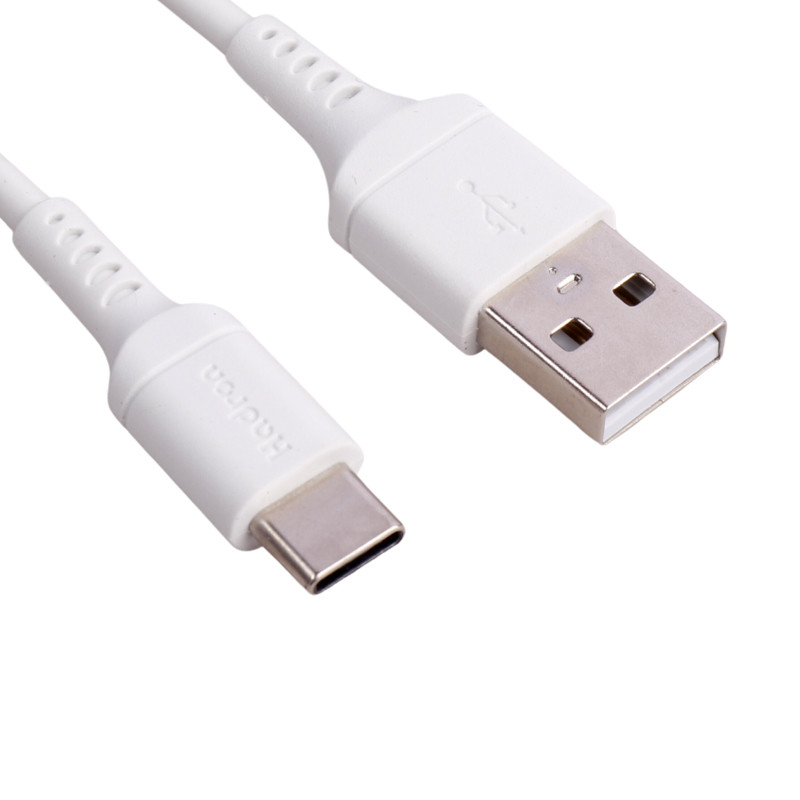 کابل تایپ سی فست شارژ Hadron HTC-A-C01 2.4A QC 1m