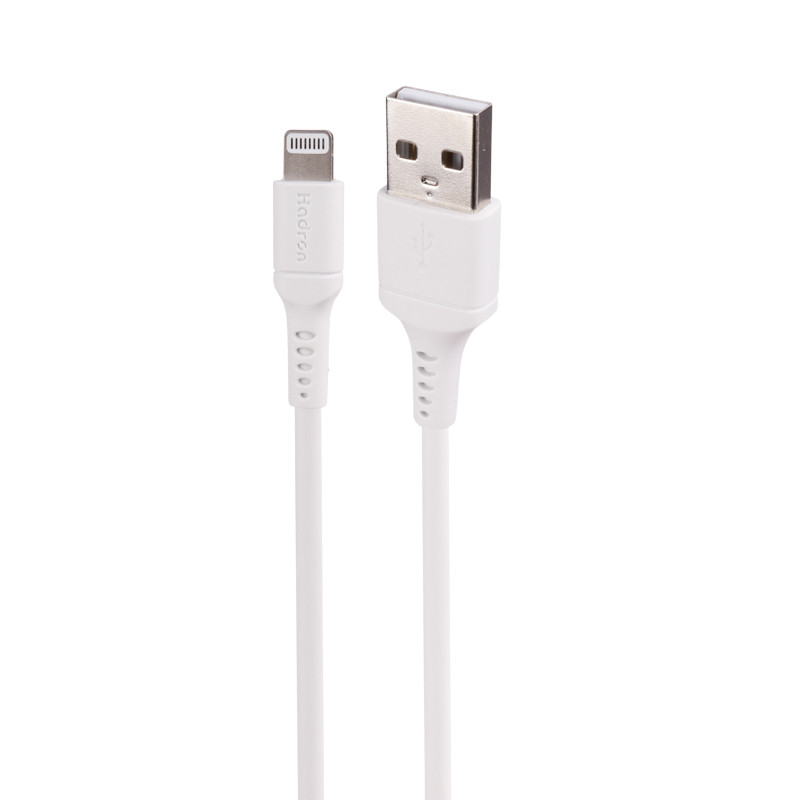 کابل آیفونی فست شارژ Hadron HTC-A-L01 2.4A 1m