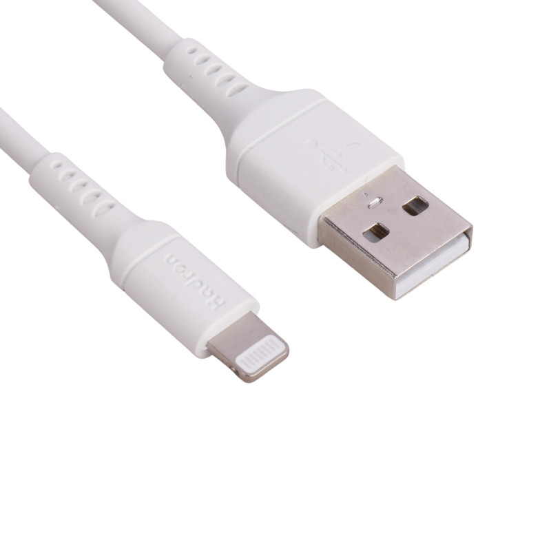 کابل آیفونی فست شارژ Hadron HTC-A-L01 2.4A 1m