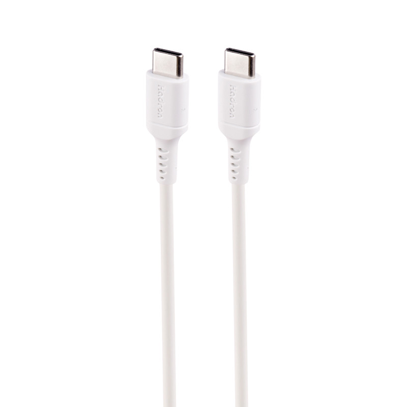 کابل تبدیل فست شارژ Hadron HTC-C-C01 Type-C to Type-C 3A PD QC 1m