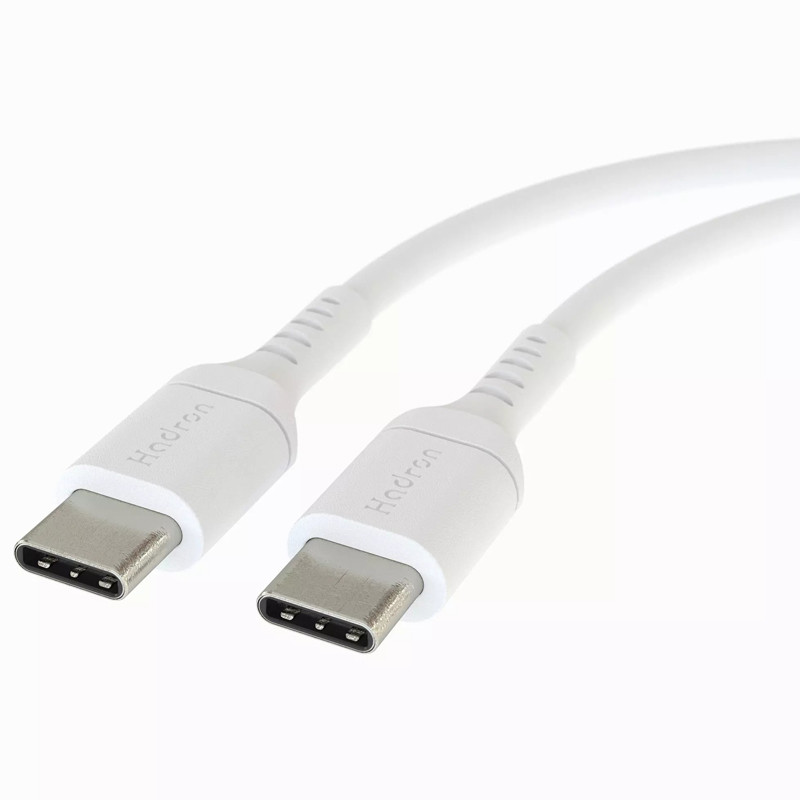کابل تبدیل فست شارژ Hadron HTC-C-C01 Type-C to Type-C 3A PD QC 1m