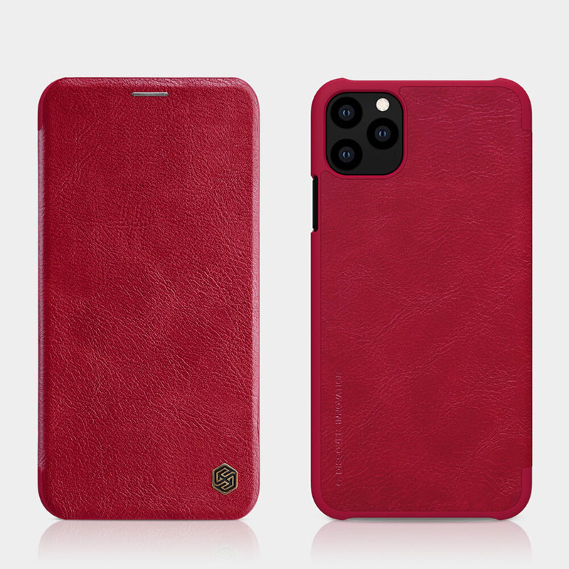 کیف چرمی اورجینال QIN نیلکین Apple iPhone 11 Pro