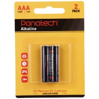 باتری دوتایی نیم قلمی Panatech Long Life Power Alkaline LR03 1.5V AAA