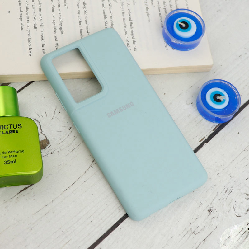 قاب سیلیکونی اصلی زیربسته سامسونگ Galaxy S21 Ultra