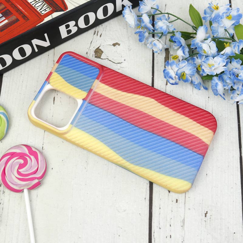 قاب سیلیکونی محافظ لنزدار کبریتی طرح آبرنگی iPhone 12 Pro Max