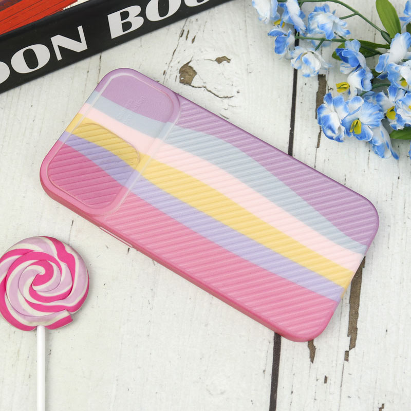 قاب سیلیکونی محافظ لنزدار کبریتی طرح آبرنگی iPhone 12 Pro