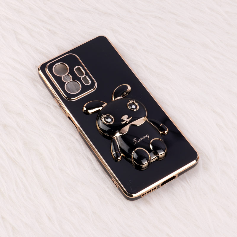قاب عروسکی Rabbit استندشو محافظ لنزدار Xiaomi 11T / 11T Pro