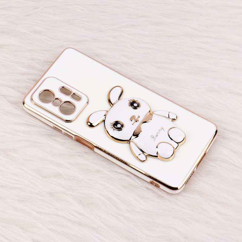 قاب عروسکی Rabbit استندشو محافظ لنزدار Xiaomi 11T / 11T Pro