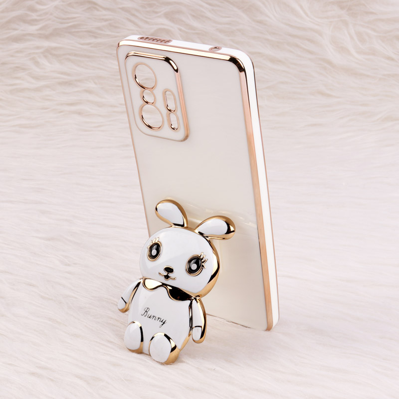 قاب عروسکی Rabbit استندشو محافظ لنزدار Xiaomi 11T / 11T Pro
