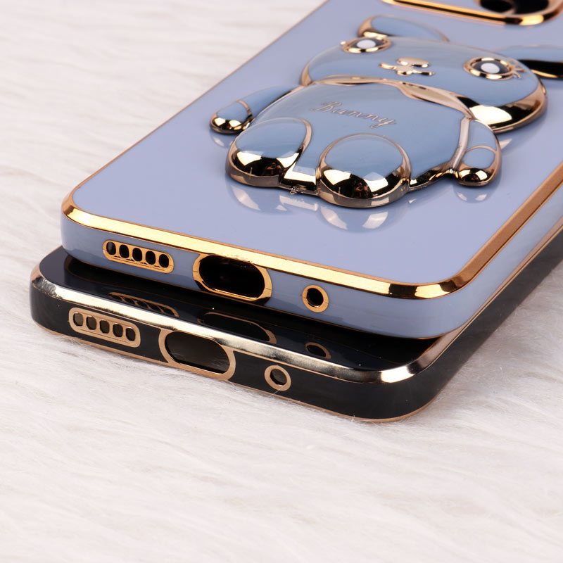 قاب عروسکی Rabbit استندشو محافظ لنزدار Xiaomi Redmi 10C