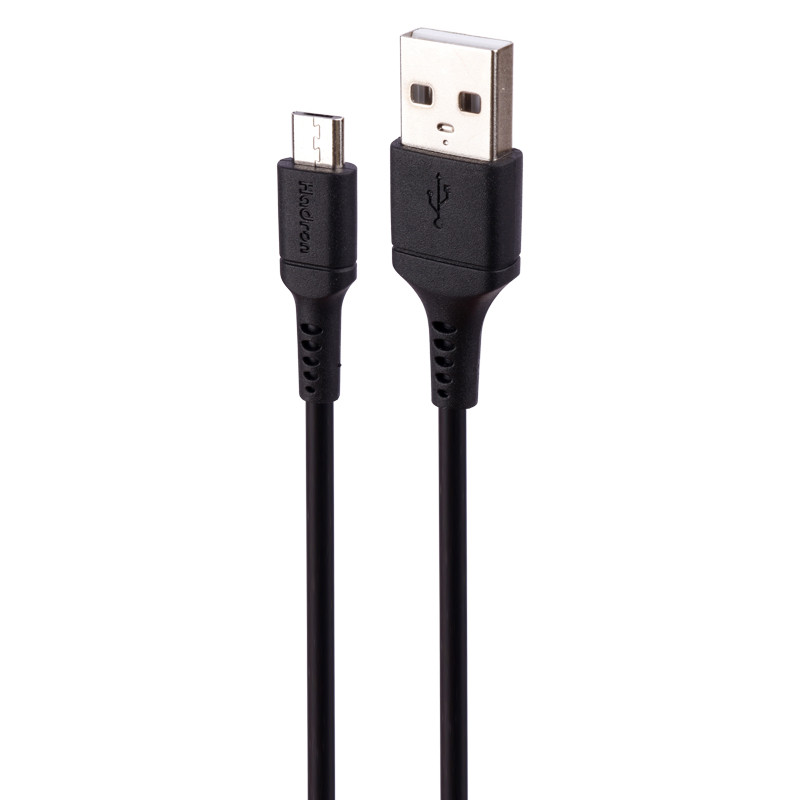 کابل میکرو یو اس بی فست شارژ Hadron HTC-A-U01 2.1A QC 1m