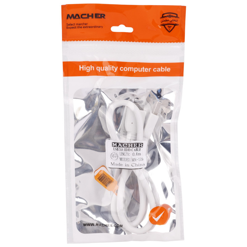 کابل هارد Macher MR-129 USB3.0 40cm