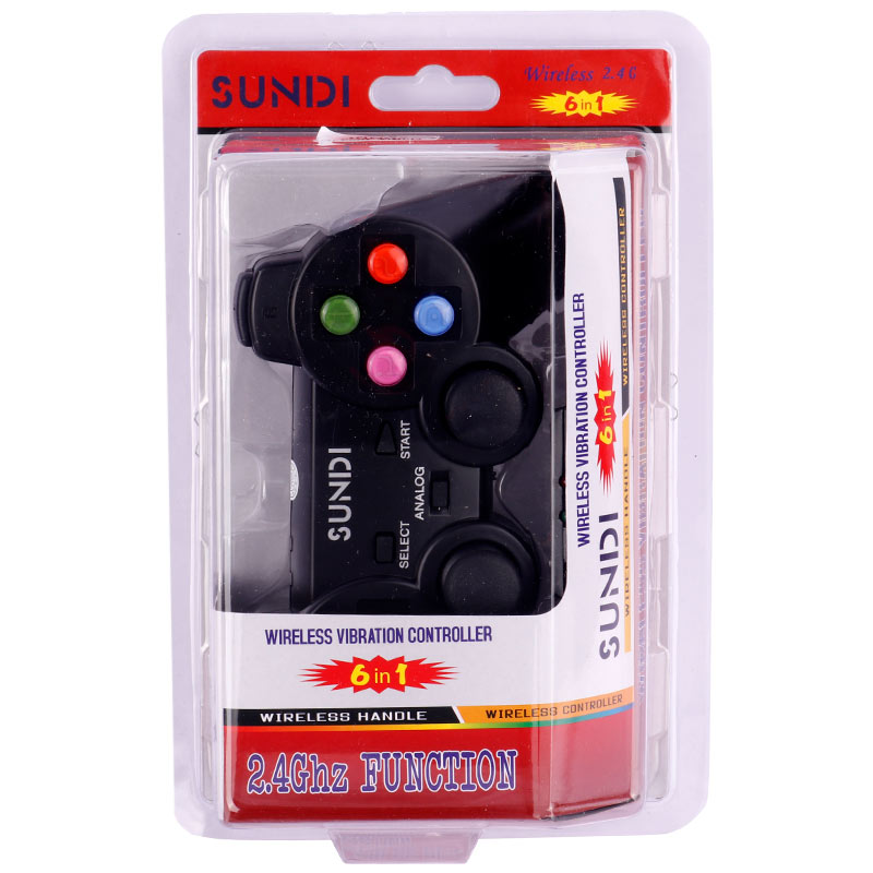 دسته بازی 6 کاره Sundi PC/PS3/PS2/Xbox 360/TV/Android کد 2