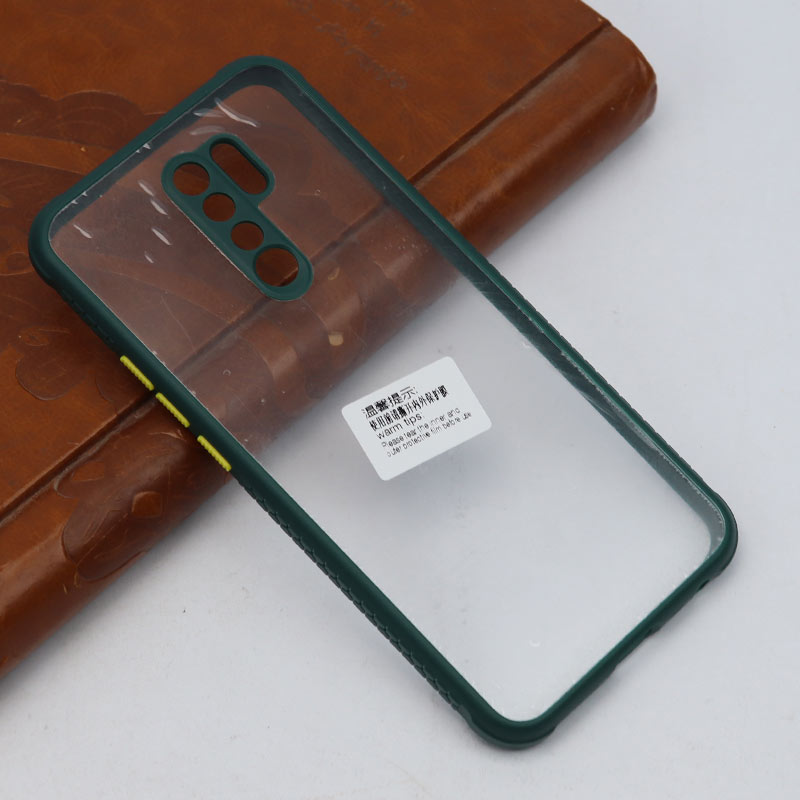 قاب PC شفاف محافظ لنز دار Xiaomi Redmi 9