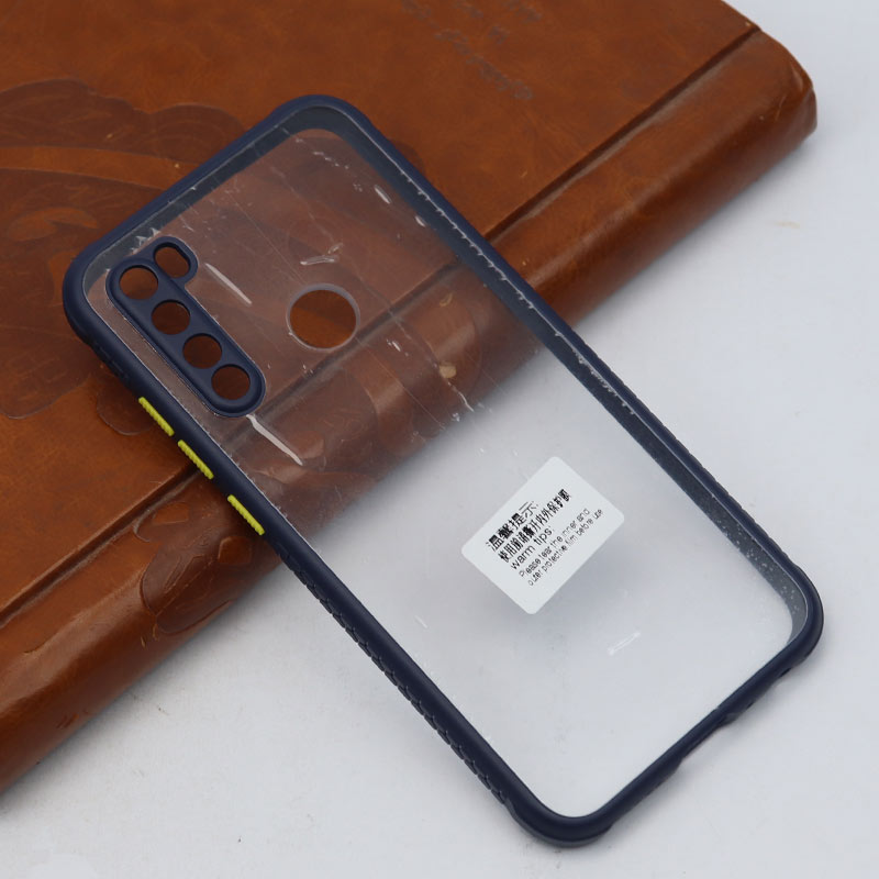 قاب PC شفاف محافظ لنز دار Xiaomi Redmi Note 8