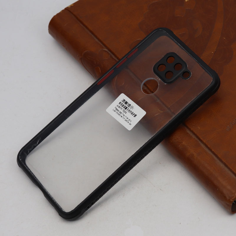 قاب PC شفاف محافظ لنز دار Xiaomi Redmi Note 9
