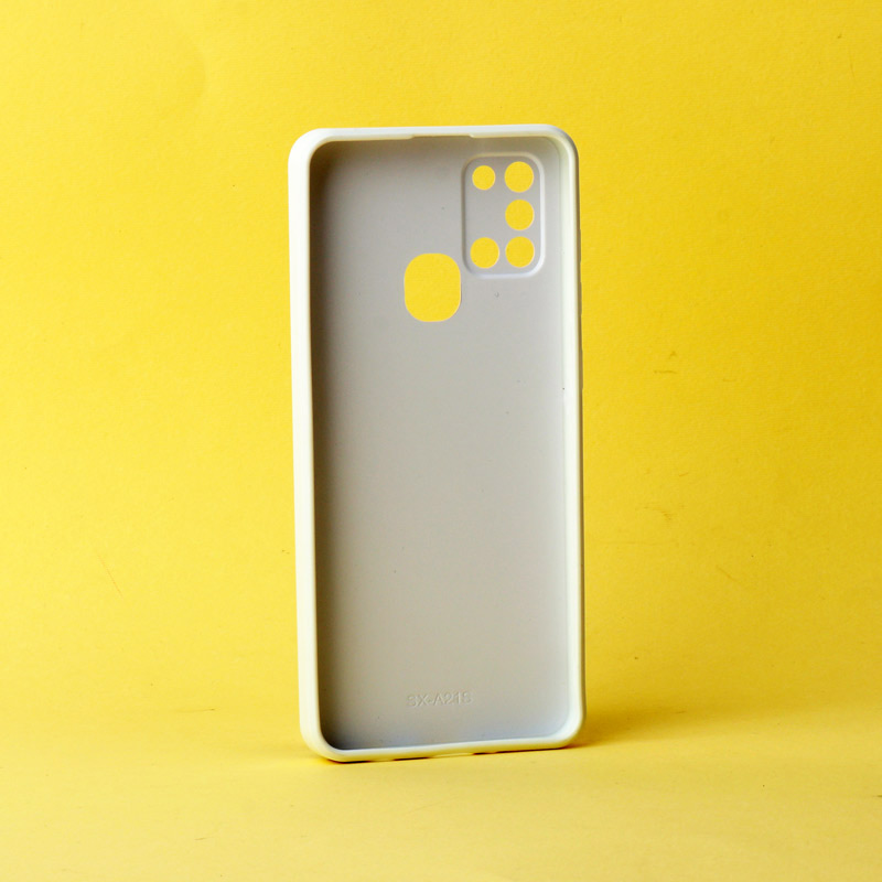 قاب پشت گلسی Robot Bear محافظ لنزدار Samsung Galaxy A21s