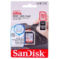 رم اس دی 32 گیگ سن دیسک SanDisk Ultra C10 U1 120MB/s