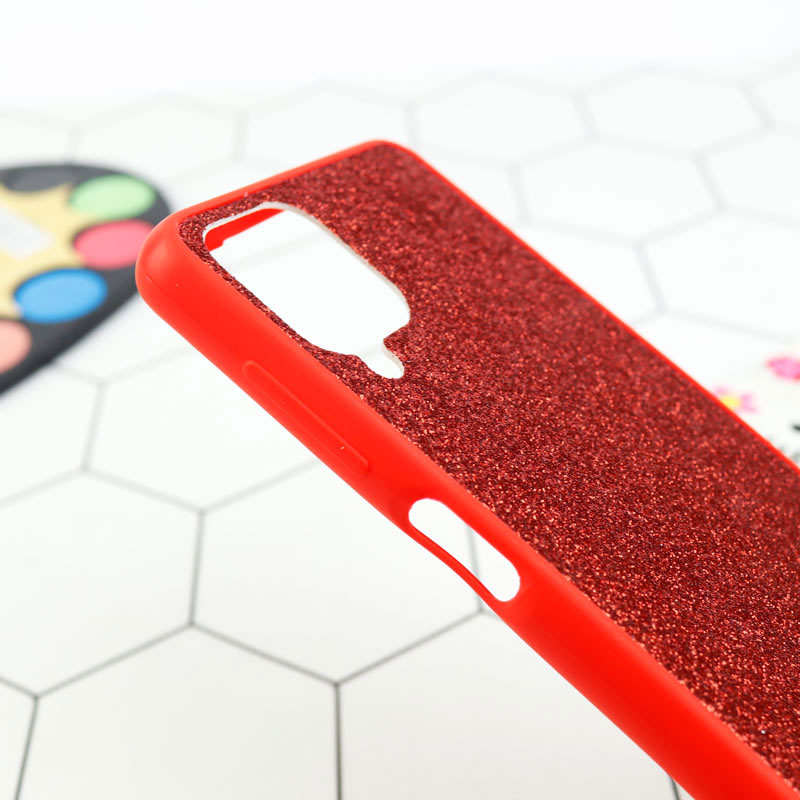 قاب شاینی Swarovski + پاپ سوکت Samsung Galaxy A12