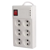 محافظ برق صوتی تصویری 6 خانه ایلون VP9006 با کابل 3 متری