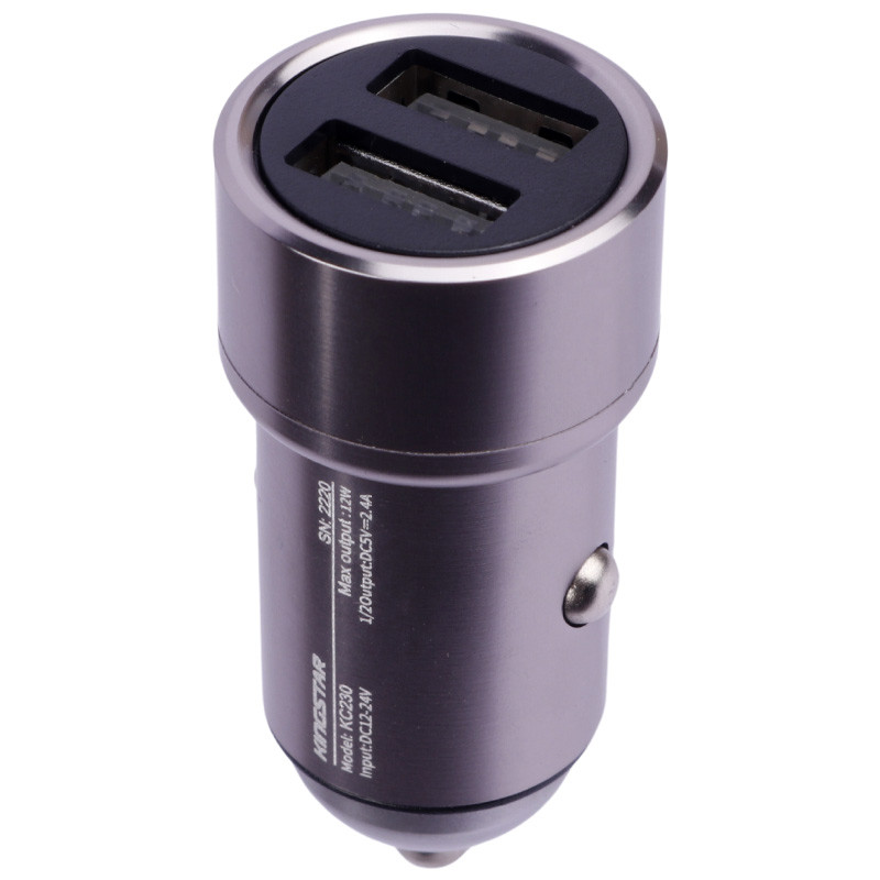 شارژر فندکی فست شارژ Kingstar KC230 2.4A 12W