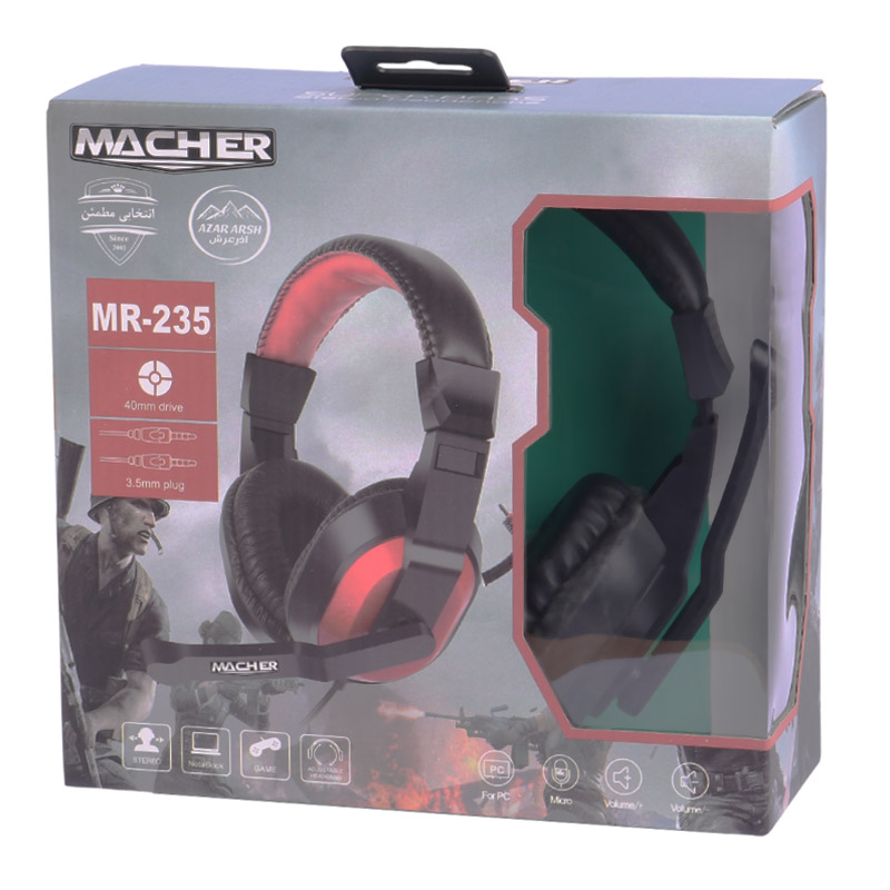 هدست گیمینگ سیم دار Macher MR-235