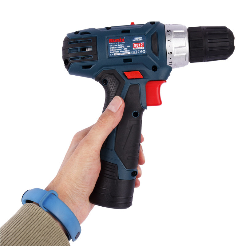 دریل شارژی Ronix RS-8012
