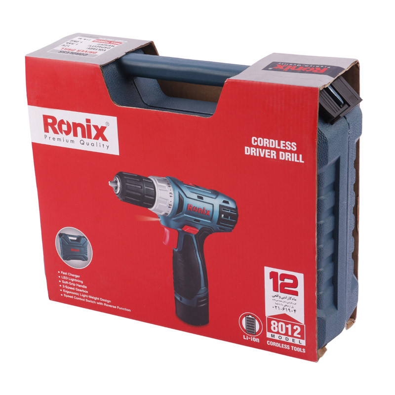 دریل شارژی Ronix RS-8012