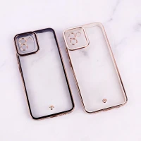 قاب Space سامسونگ Galaxy A03 دور رنگی محافظ لنزدار