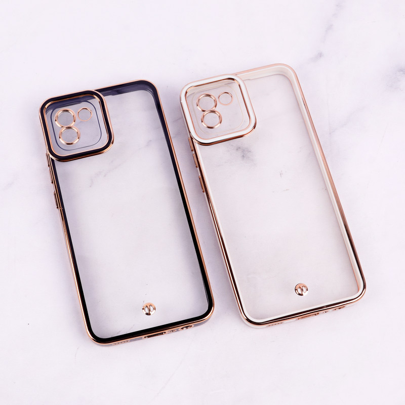 قاب Space سامسونگ Galaxy A03 دور رنگی محافظ لنزدار